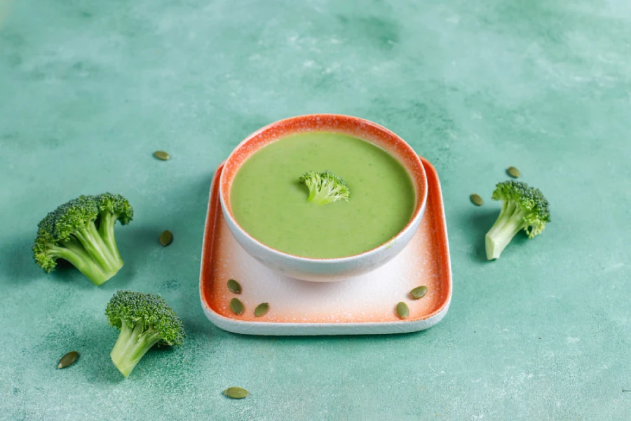 Crema de Brócoli y Calabacín